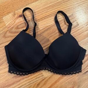 Calvin Klein Black Lace Accent Bra